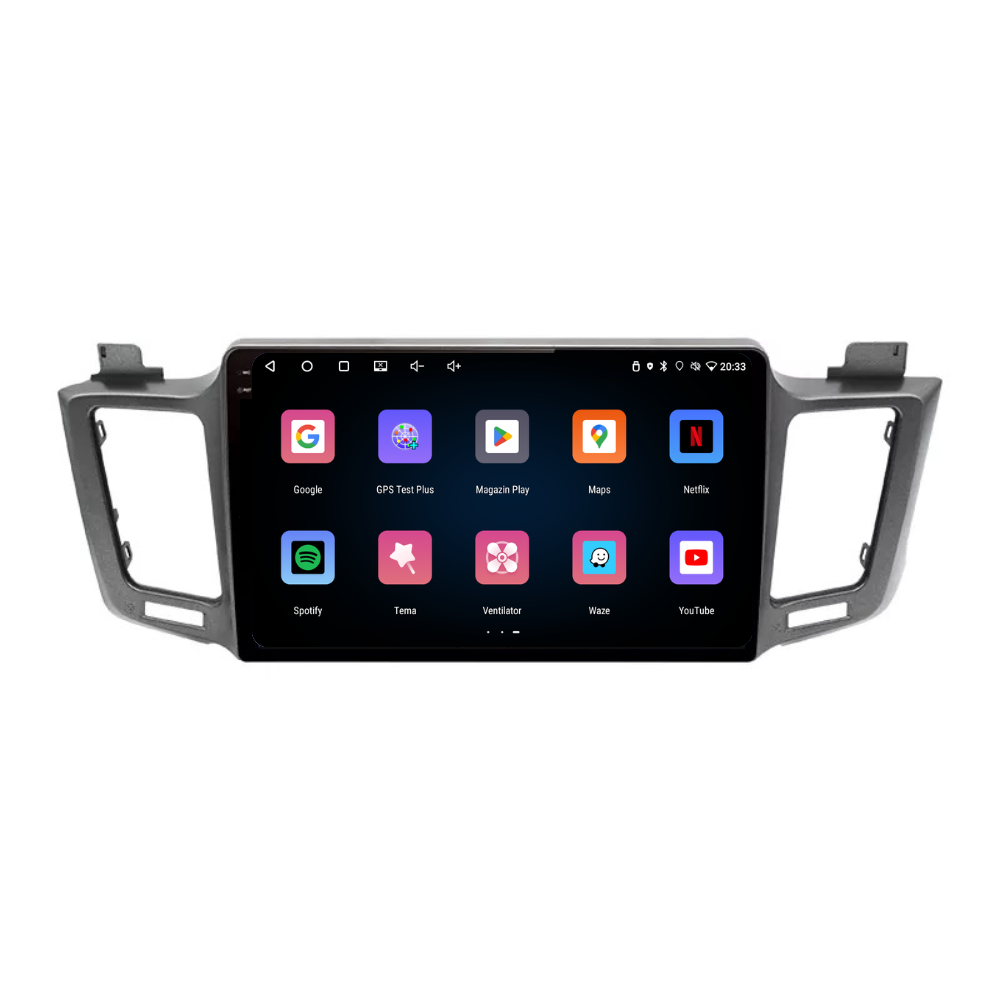 Navigatie Toyota RAV4 (2012-2018), Ecran 10 inch, carplay / youtube
