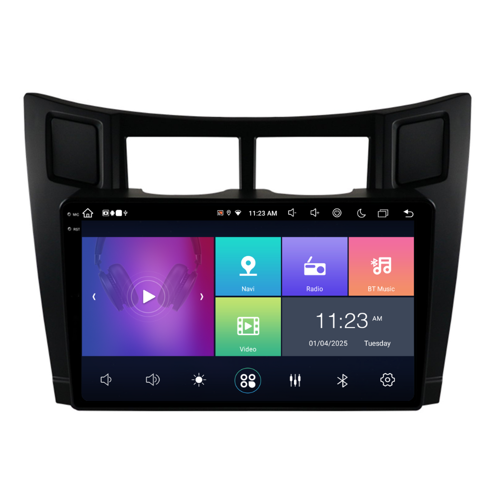Navigatie Toyota Yaris (2005-2012), Ecran 2K, 4GB RAM 64GB, 8-core