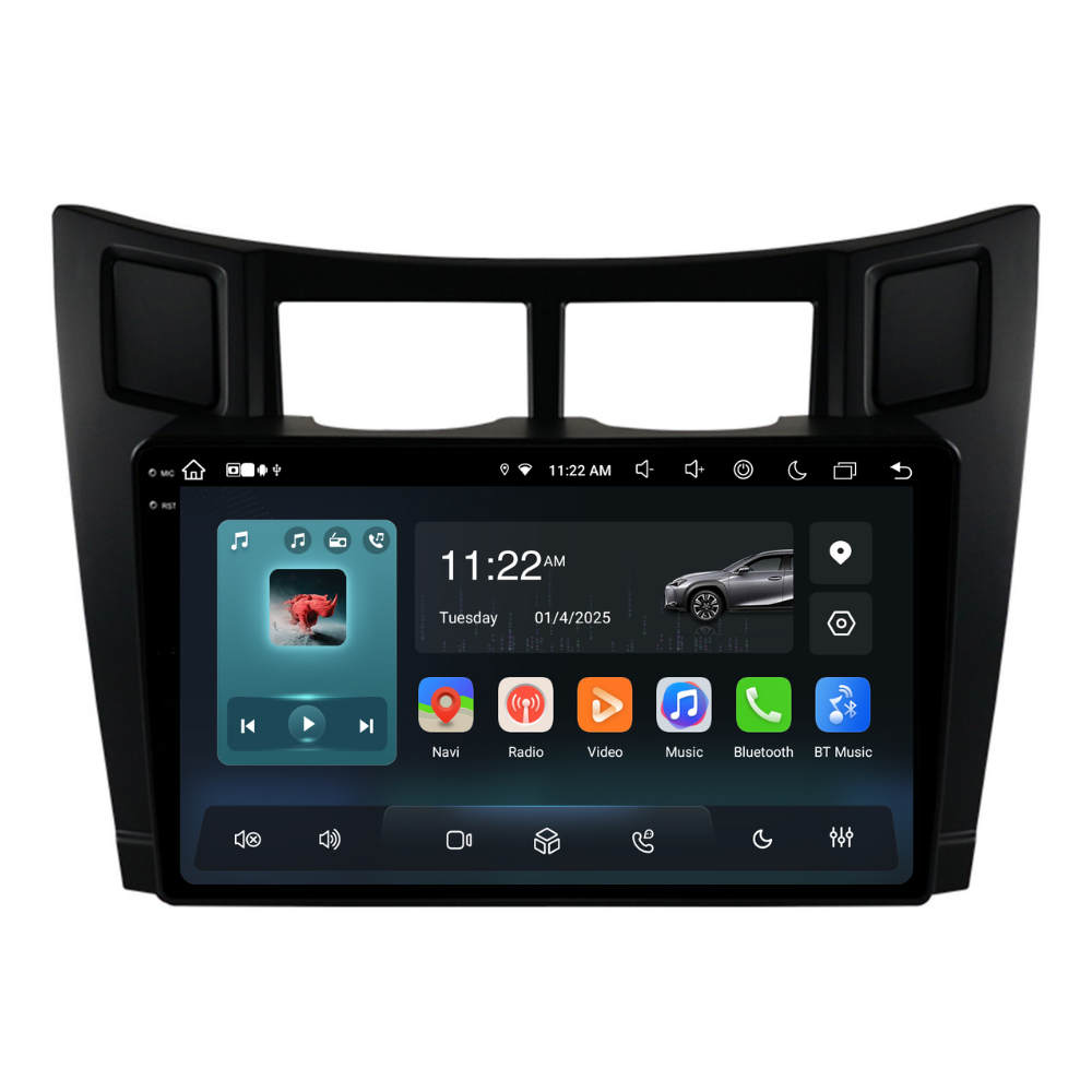 Navigatie Toyota Yaris (2005-2012), Ecran 9 inch, 8GB RAM 256GB, 8-core