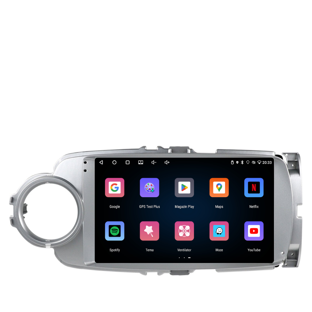 Navigatie Toyota Yaris (2012-2017), Ecran 9 inch, 2GB RAM 32GB