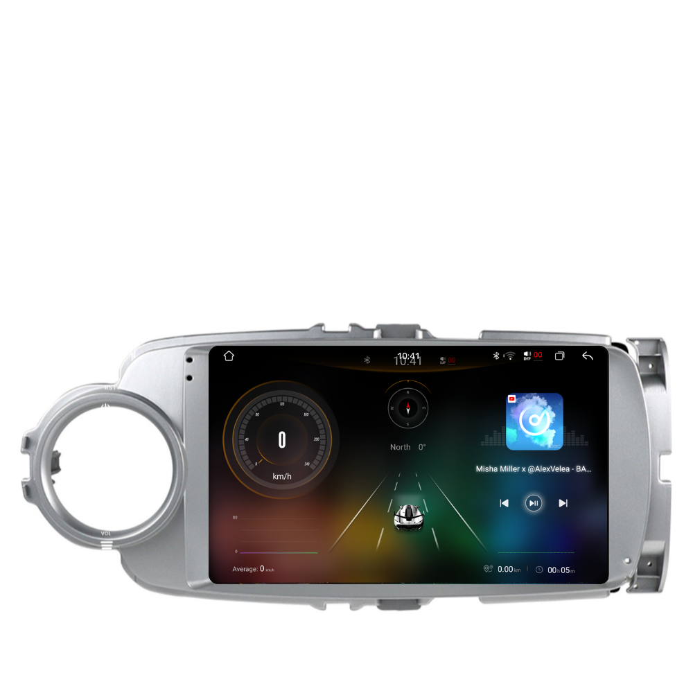 Navigatie Toyota Yaris (2012-2017), Ecran 9 inch 2K, 12GB RAM 256GB, 8-core