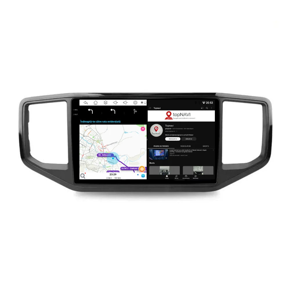 Navigatie Volkswagen Amarok (2016-2020), Android, Ecran 9 inch, 6GB RAM 128GB