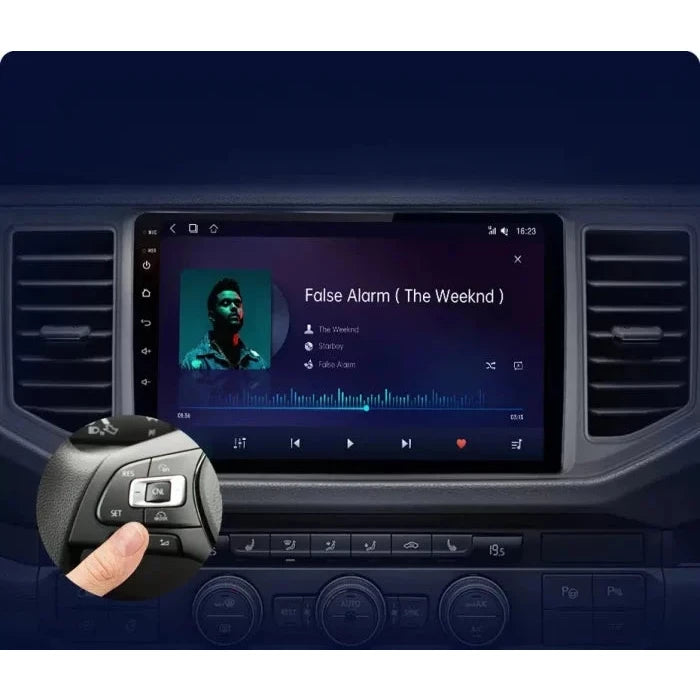 Navigatie Volkswagen Crafter 2017-2021, Android 12, 1GB RAM 32GB, google maps, youtube, wifi, waze, bluetooth