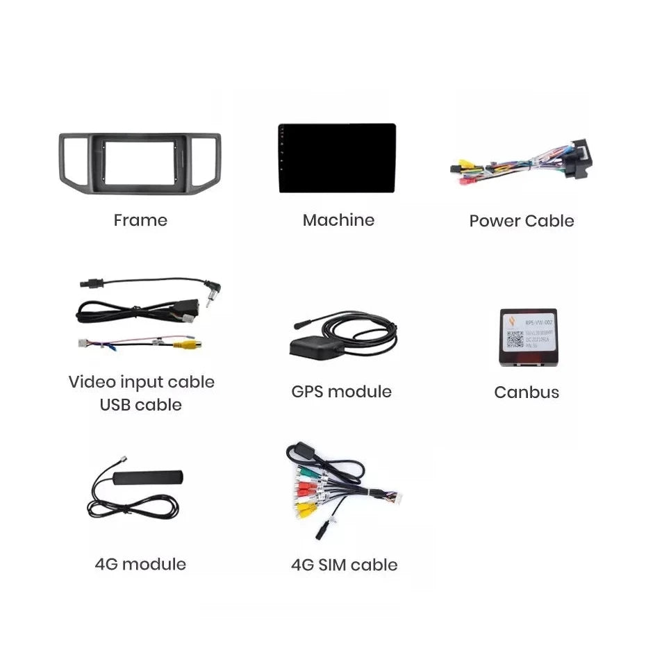 Navigatie Volkswagen Crafter (2017-2021), Android, Ecran 10 inch, 6GB RAM 128GB