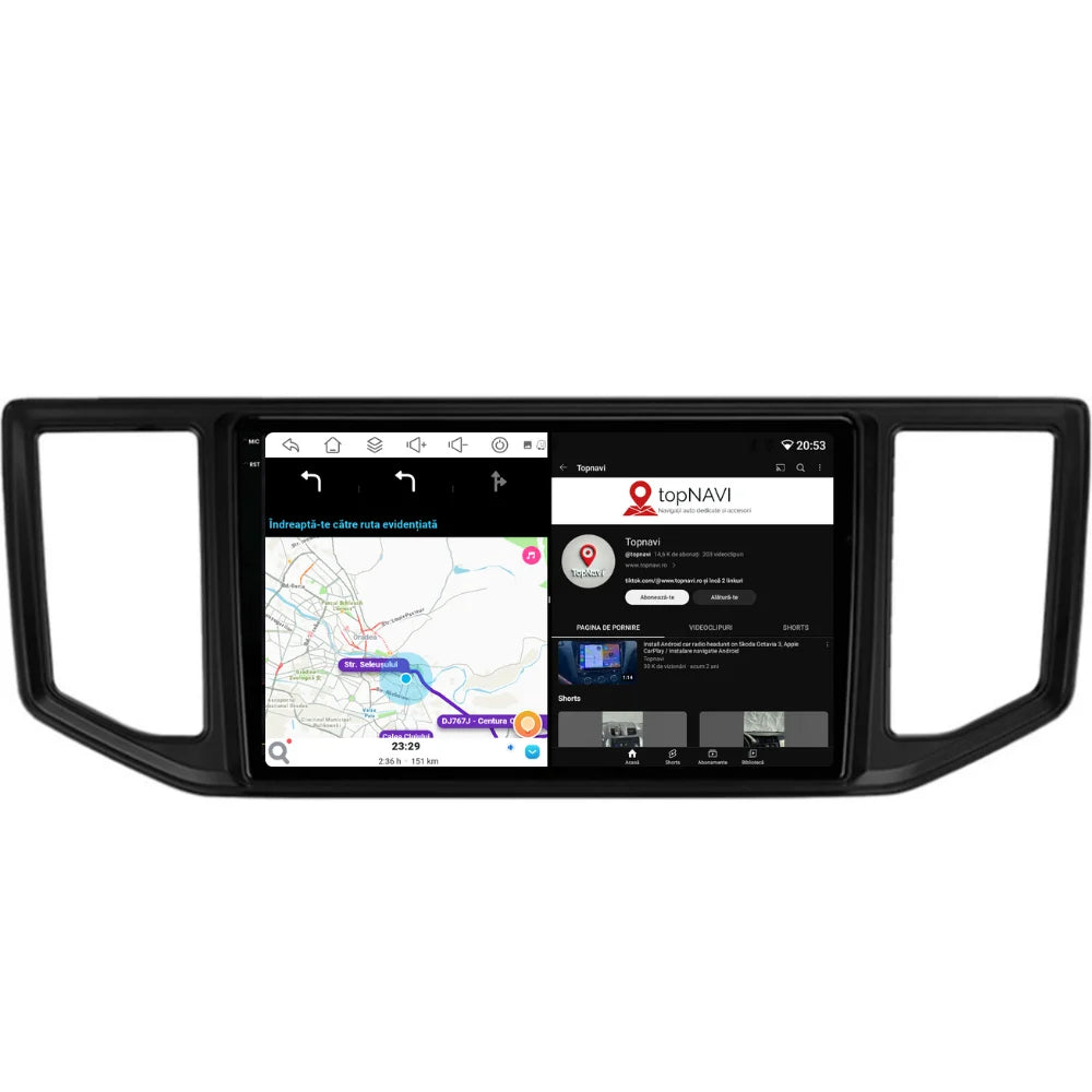 Navigatie Volkswagen Crafter (2017-2021), Android, Ecran 10 inch, 6GB RAM 128GB