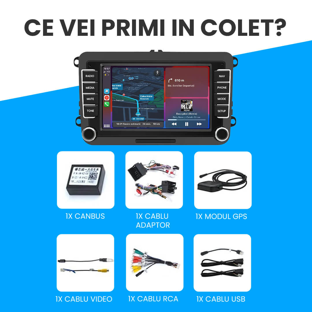 Navigatie Volkswagen Golf 5 (2004 - 2019), Android.