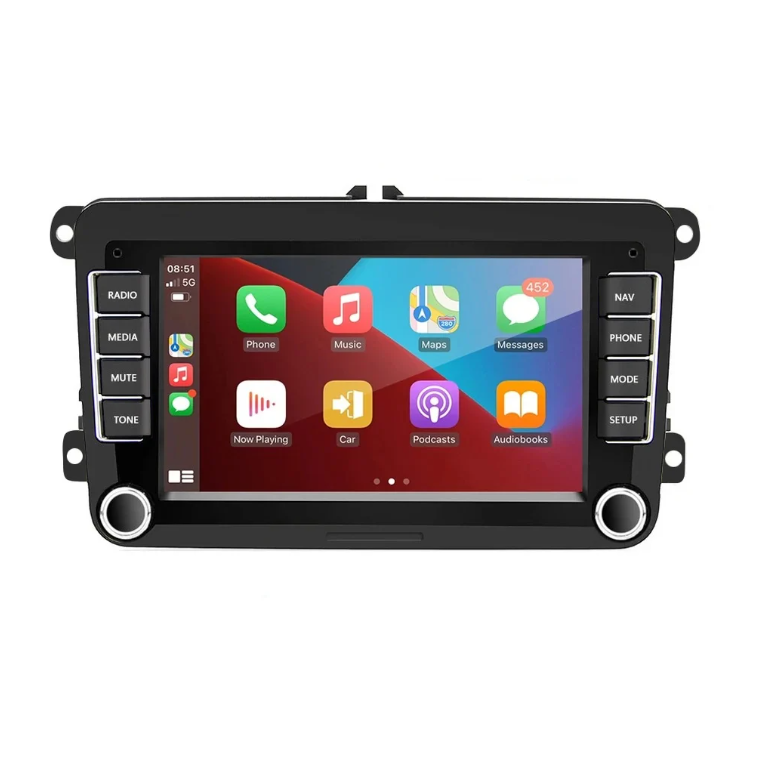 Navigatie Volkswagen, Skoda, Seat, Ecran 7 inch, 4GB RAM 64GB, 4-core