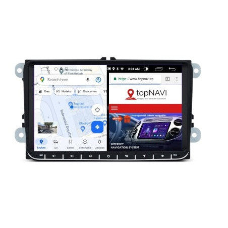 Navigatie VW Passat CC (2008-2013), Android, Ecran 9 inch, 2GB RAM 64GB