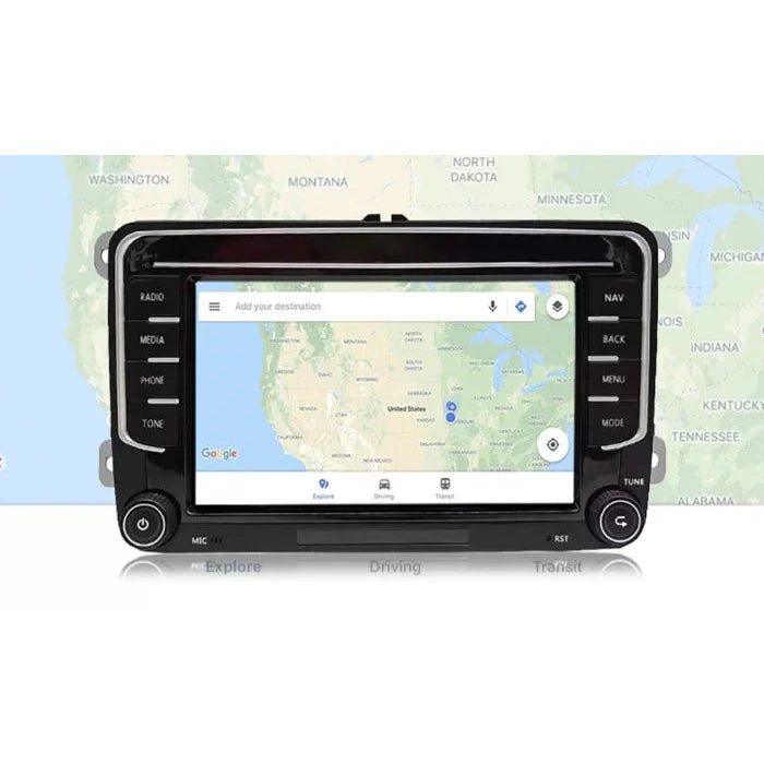 Navigatie VW Touran (2003-2015), Android, Ecran 7 inch, 2GB RAM 64GB, crom