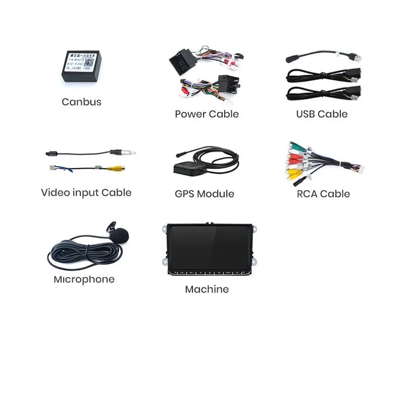 Navigatie VW Tiguan (2006-2016), Android, Ecran 9 inch, 1GB RAM 32GB