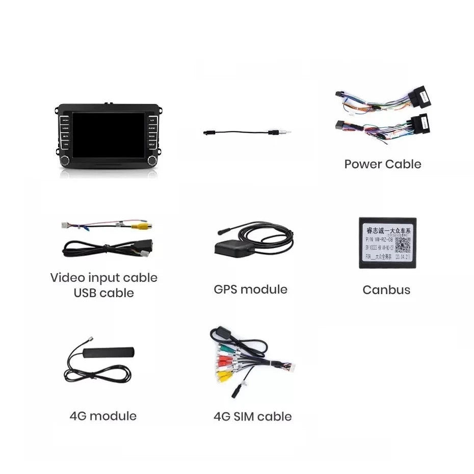 Navigatie VW Scirocco (2008-2017), Android, Ecran 7 inch, 4GB RAM 64GB
