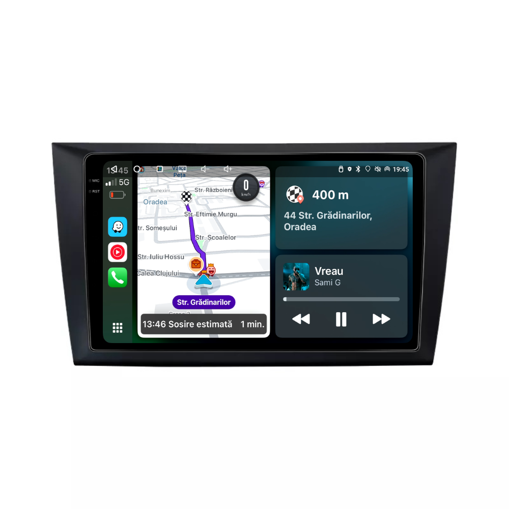Navigatie Volkswagen Golf 6 (2009-2012), Android, Ecran 9 inch, 4GB RAM 64GB, 8-core