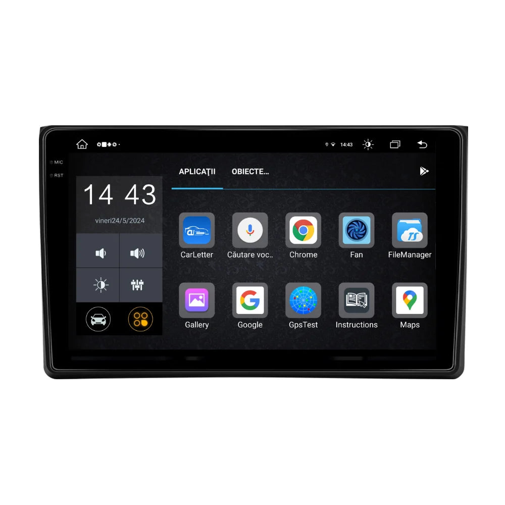 Navigatie Audi a4 b6, a4 b7, seat exeo, Android 13,Ecran 2K, 4GB RAM 64GB, Octa Core, carplay /android auto