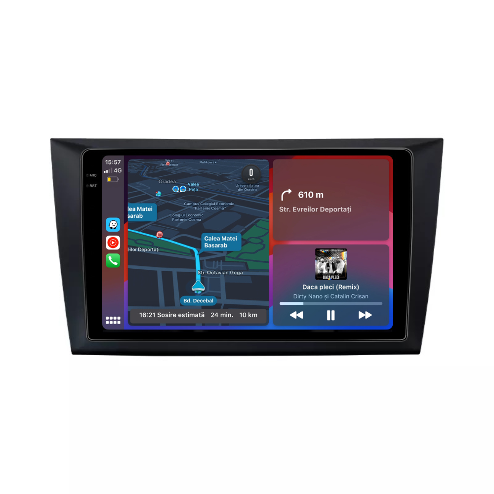 Navigatie Volkswagen Golf 6 2009-2012, Android 13,Ecran 2K, 8GB RAM 256GB, Octa Core, carplay /android auto