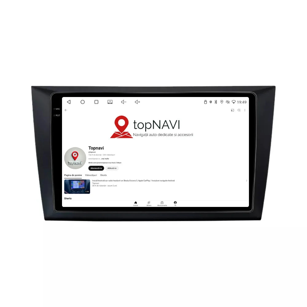 Navigatie Volkswagen Golf 6 (2009-2012), Android, Ecran 9 inch 2K, 12GB RAM 256GB, 8-core