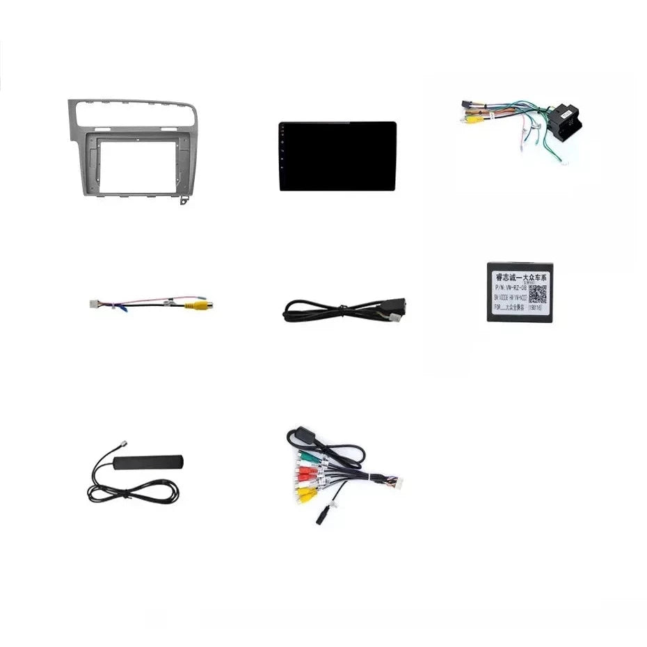 Navigatie Volkswagen Golf 7 (2012-2017), Android, Ecran 2K, 8GB RAM 256GB, 8-core, gri