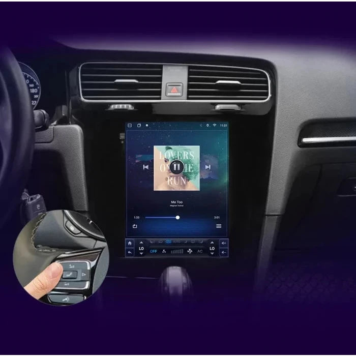 Navigatie Volkswagen Golf 7 (2014-2018),Ecran Tesla 9.7 inch, Android, 4GB RAM 64GB