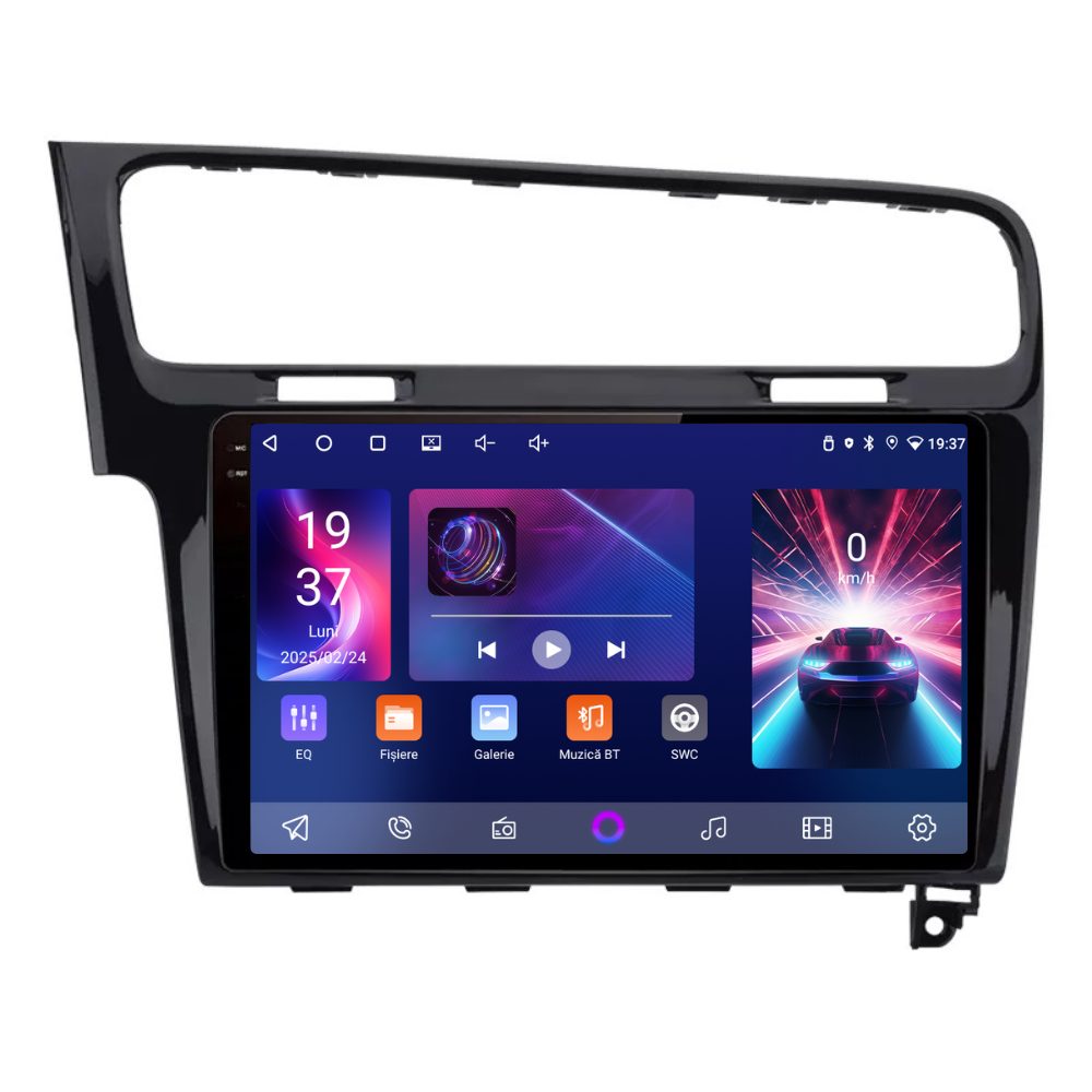 Navigatie VW Golf 7 (2012-2019), Android, Ecran 10 inch, 2GB RAM 32GB