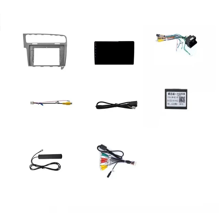 Navigatie Volkswagen Golf 7 (2012-2017), Android, Ecran 2K, 4GB RAM 64GB, 8-core, gri