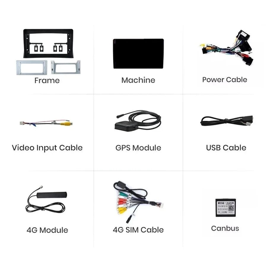 Navigatie Volkswagen Transporter (2008-2015), Android, Ecran 2K, 4GB RAM 64GB, 8-core