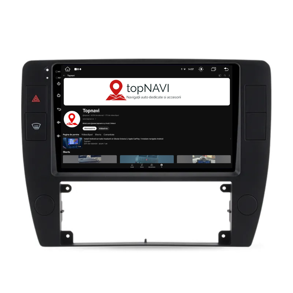Navigatie Volkswagen Passat B5 (2000-2005), Android, 1GB RAM 32GB, carplay / android auto,waze,youtube