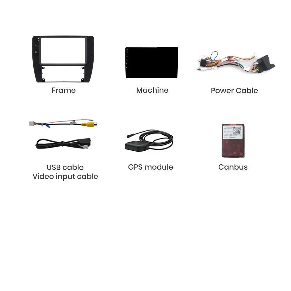 Navigatie VW passat B5 (2000-2005), Android, Ecran 9 inch, 4GB RAM 64GB, 4-core