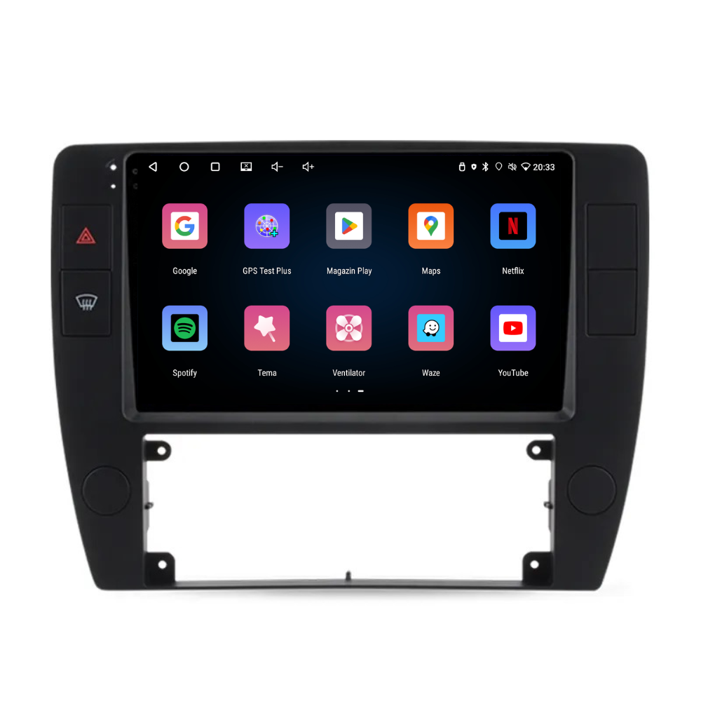 Navigatie VW passat B5 (2000-2005), Android, Ecran 9 inch, 4GB RAM 64GB, 4-core