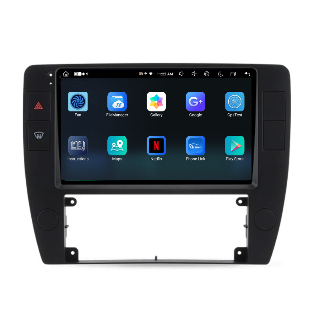 Navigatie Volkswagen Passat B5 (2000-2005), Android, Ecran 9 inch, 8GB RAM 256GB