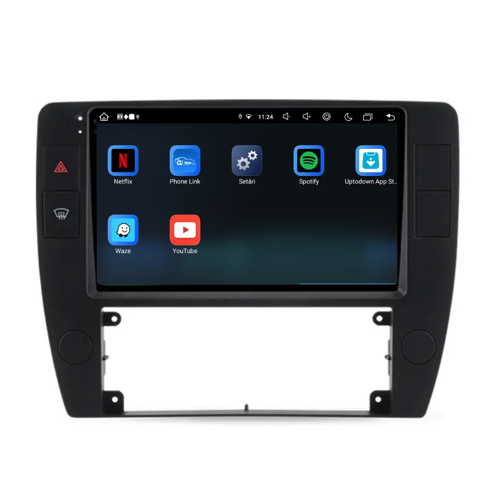 Navigatie Volkswagen Passat B5 (2000-2005), Android, Ecran 2K, 8GB RAM 256GB, 8-core