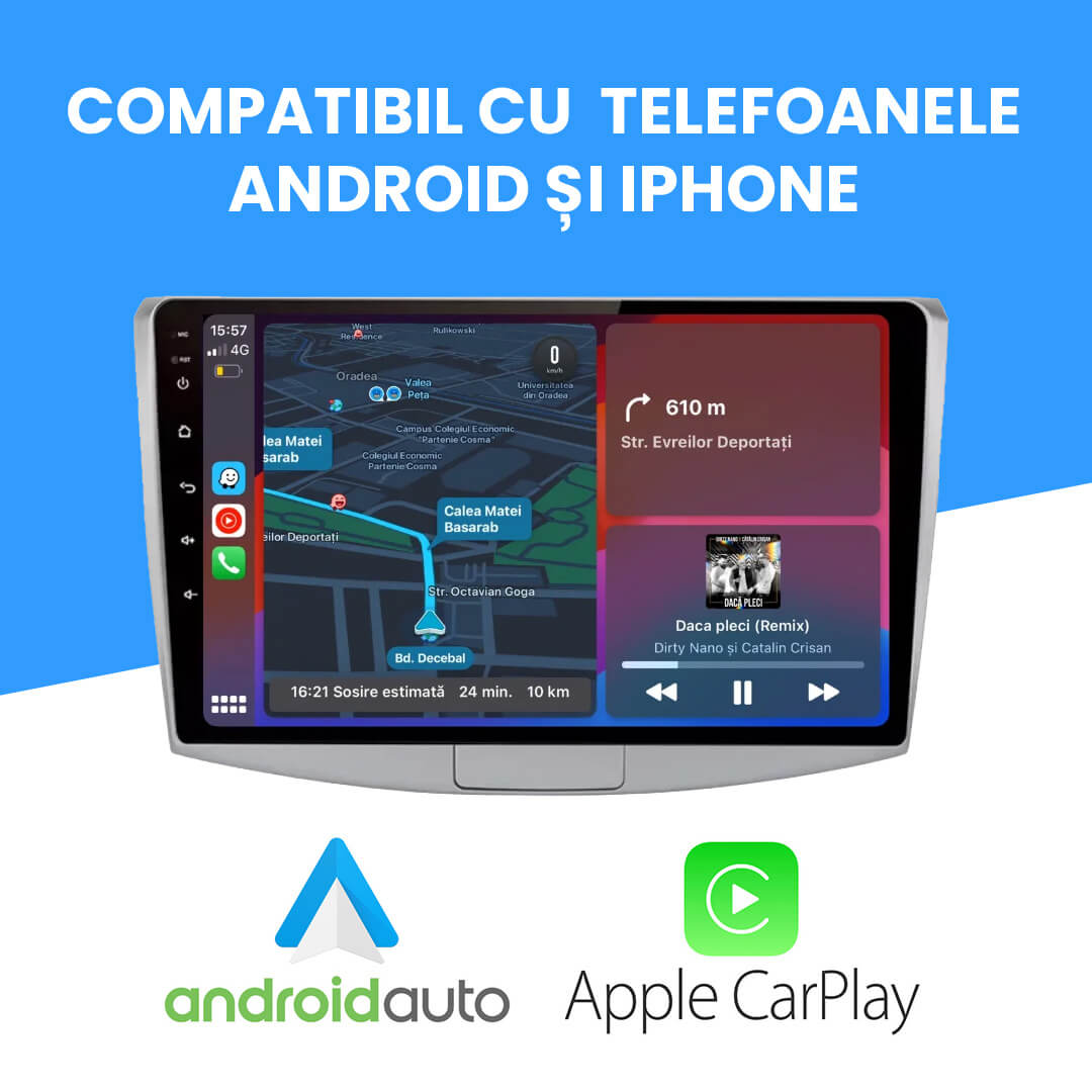 Navigatie Vw Passat B7 (2009-2014), Android.