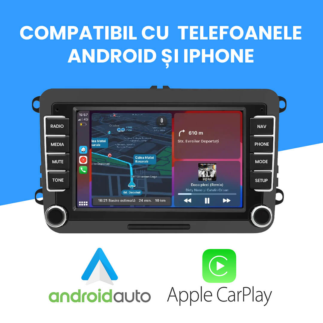 Navigatie VW Passat B7 (2009 - 2013), Android.