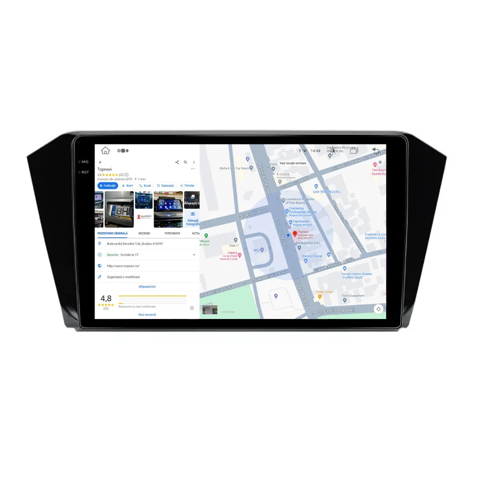 Navigatie Volkswagen Passat B8 2015-2020, Android 13,Ecran 2K, 8GB RAM 256GB, Octa Core, carplay /android auto