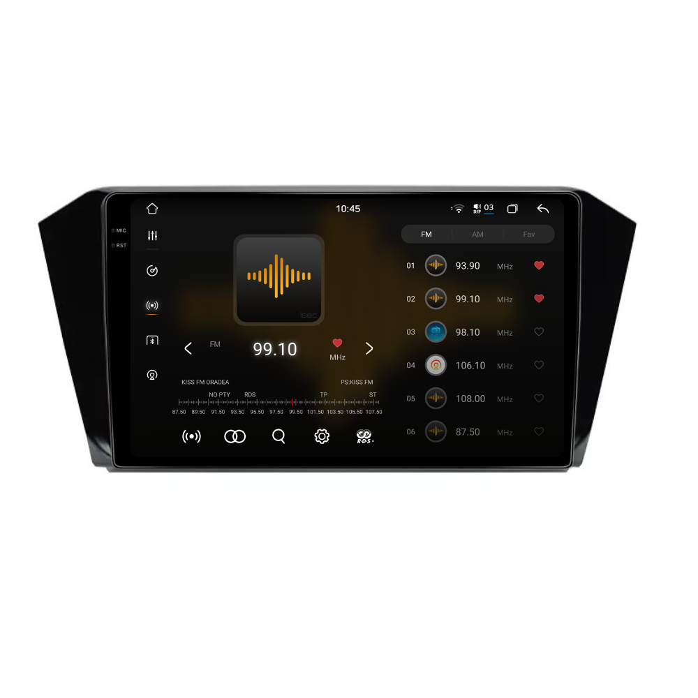 Navigatie Volkswagen Passat B8 (2015-2020), Android, Ecran 10 inch 2K, 12GB RAM 256GB, 8-core