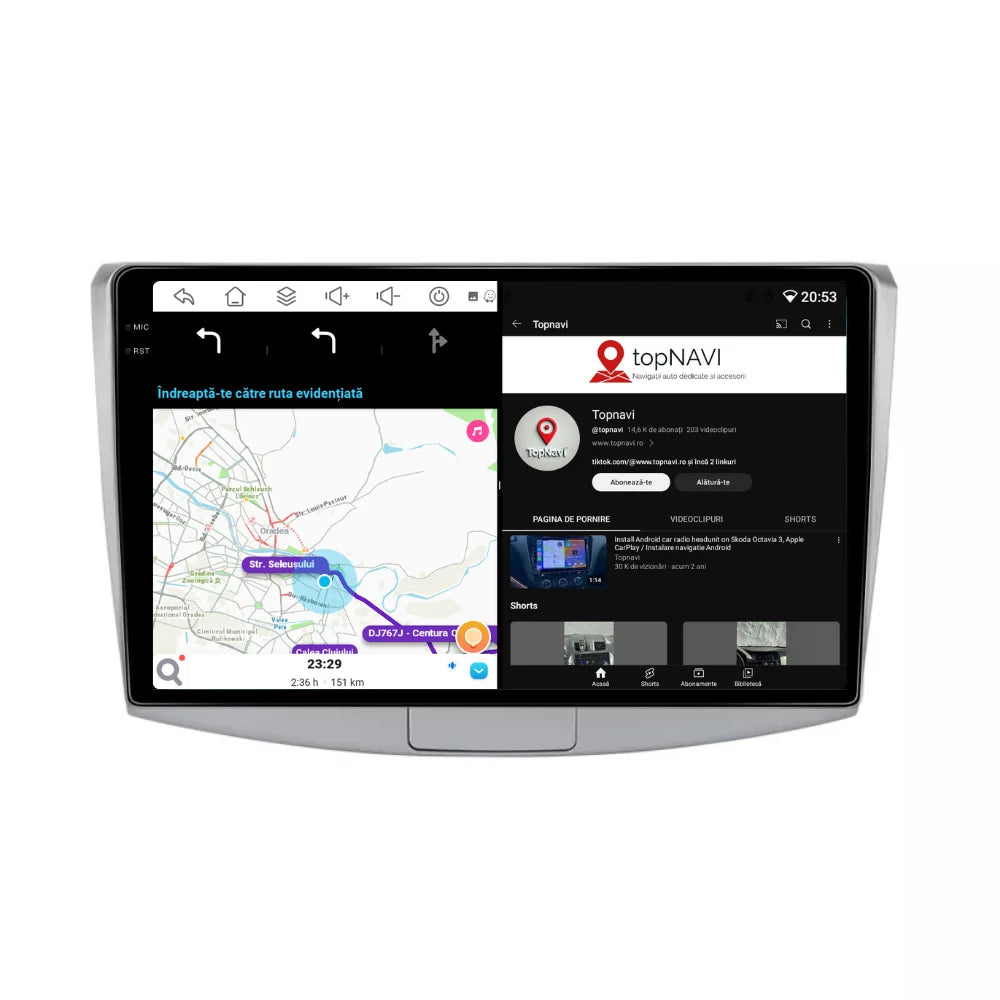 Navigatie Volkswagen Passat CC (2009-2014), Android, Ecran 10 inch, 6GB RAM 128GB