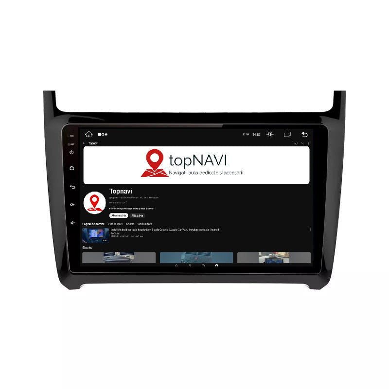 Navigatie Volkswagen Polo 2009-2017, Ecran 9 inch, 1GB RAM 32GB