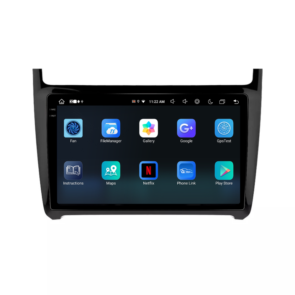 Navigatie Volkswagen Polo (2009-2017), Android, Ecran 9 inch, 8GB RAM 256GB