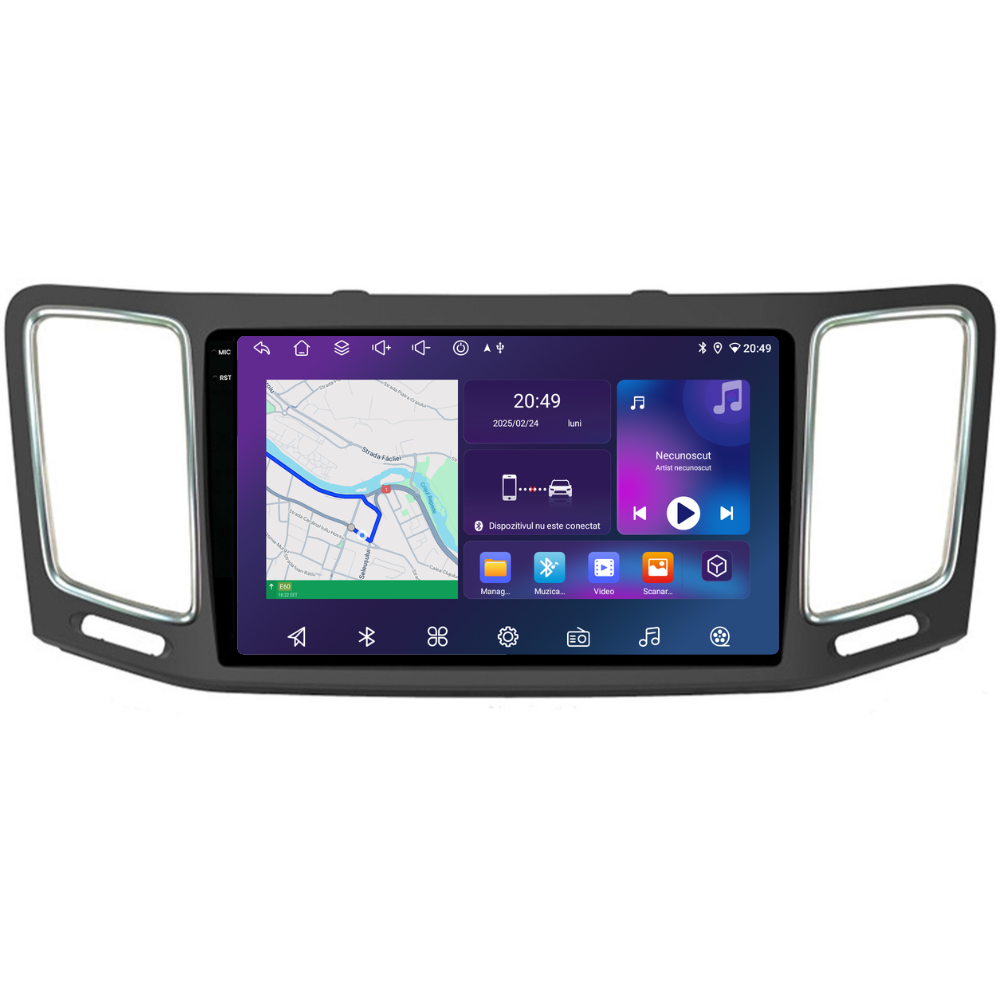 Navigatie Volkswagen Sharan (2010-2020), Android, Ecran 9 inch, 6GB RAM 128GB
