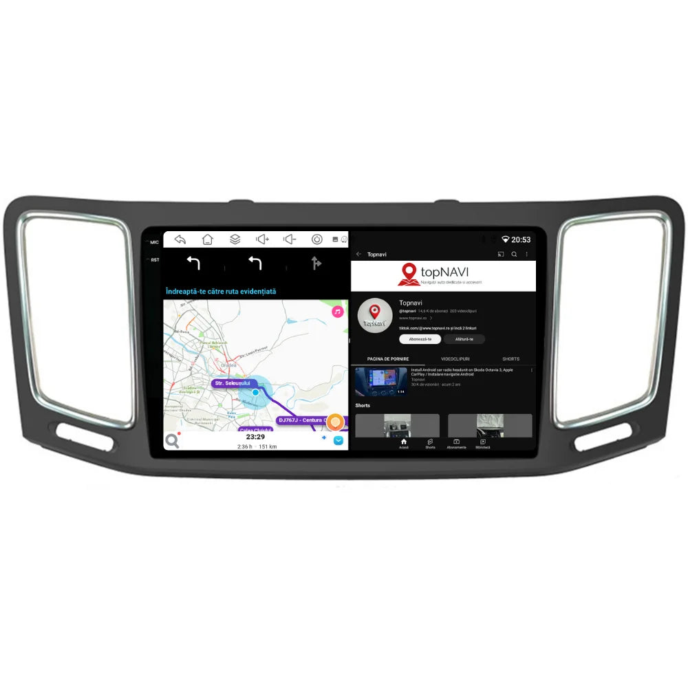 Navigatie Volkswagen Sharan (2010-2020), Android, Ecran 9 inch, 6GB RAM 128GB