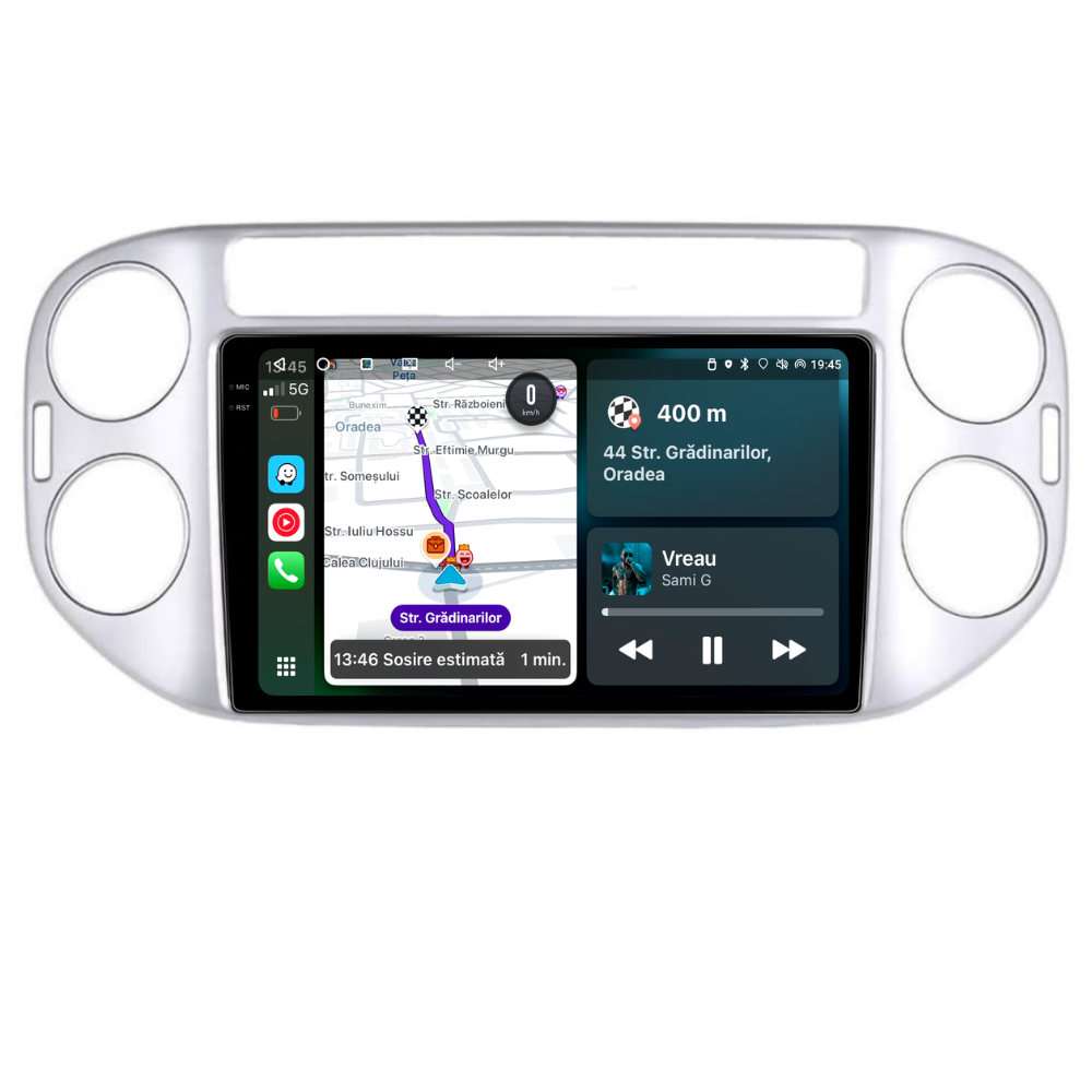 Navigatie Volkswagen Tiguan (2006-2016), Android, Ecran 9 inch, 4GB RAM 64GB, 8-core