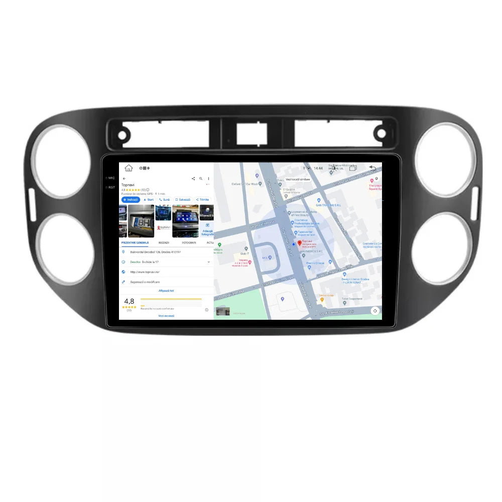 Navigatie Volkswagen Tiguan 2011-2016, Android 13,Ecran 2K, 4GB RAM 64GB, Octa Core, carplay /android auto
