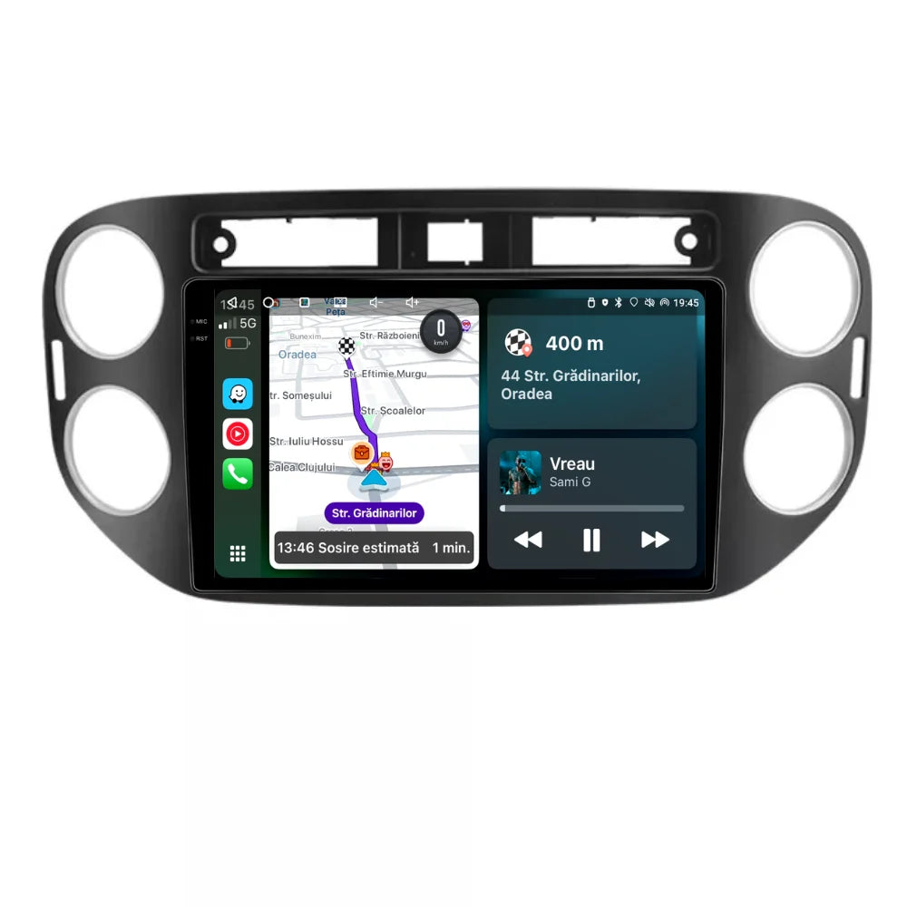 Navigatie Volkswagen Tiguan (2011-2016), Android, Ecran 9 inch 2K, 12GB RAM 256GB, 8-core