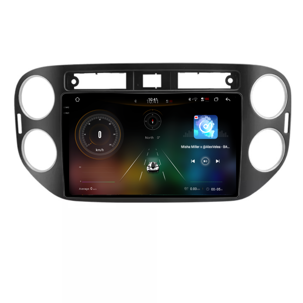 Navigatie Volkswagen Tiguan (2011-2016), Android, Ecran 9 inch 2K, 12GB RAM 256GB, 8-core