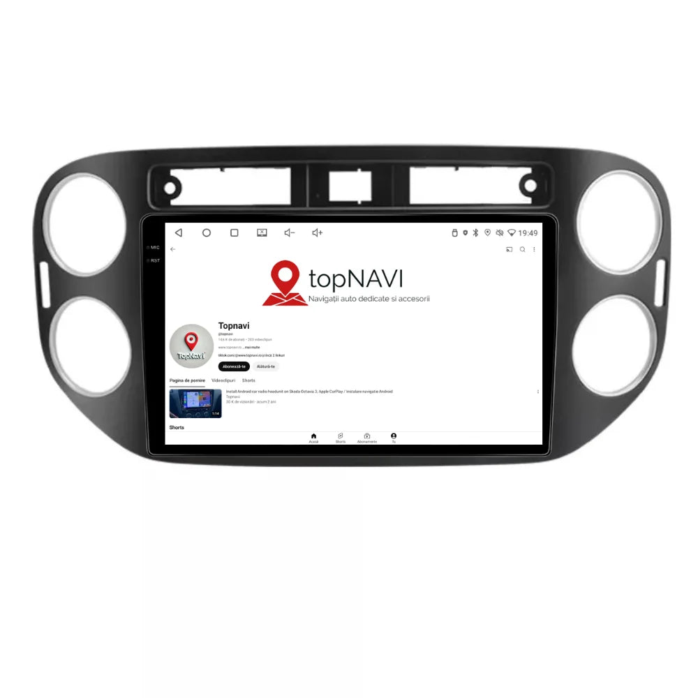 Navigatie Volkswagen Tiguan (2011-2016), Android, Ecran 9 inch 2K, 12GB RAM 256GB, 8-core