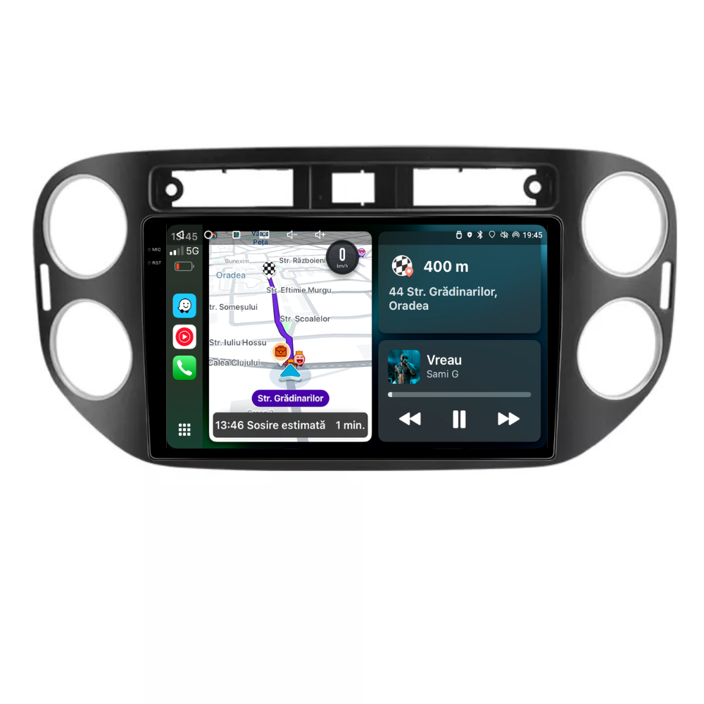 Navigatie Volkswagen Tiguan (2011-2016), Android, Ecran 9 inch, 6GB RAM 128GB