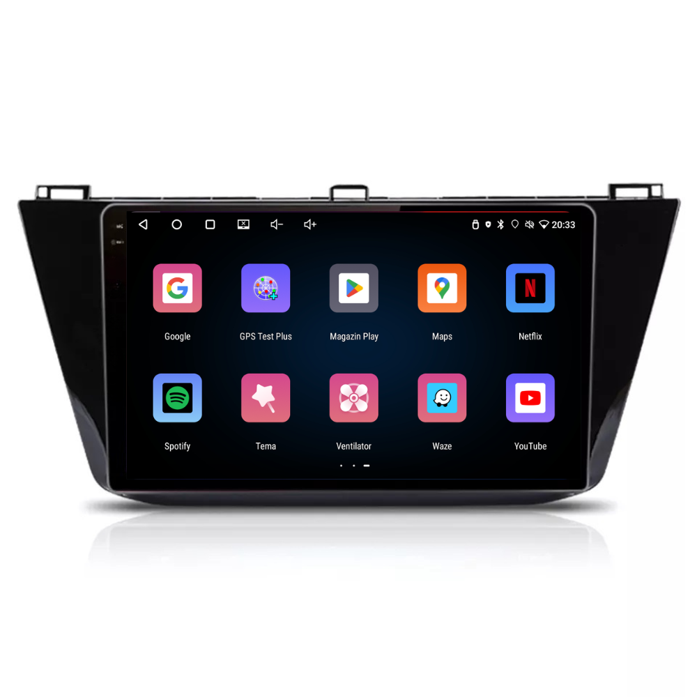 Navigatie VW Tiguan (2016-2020), Android, Ecran 10 inch, 2GB RAM 32GB