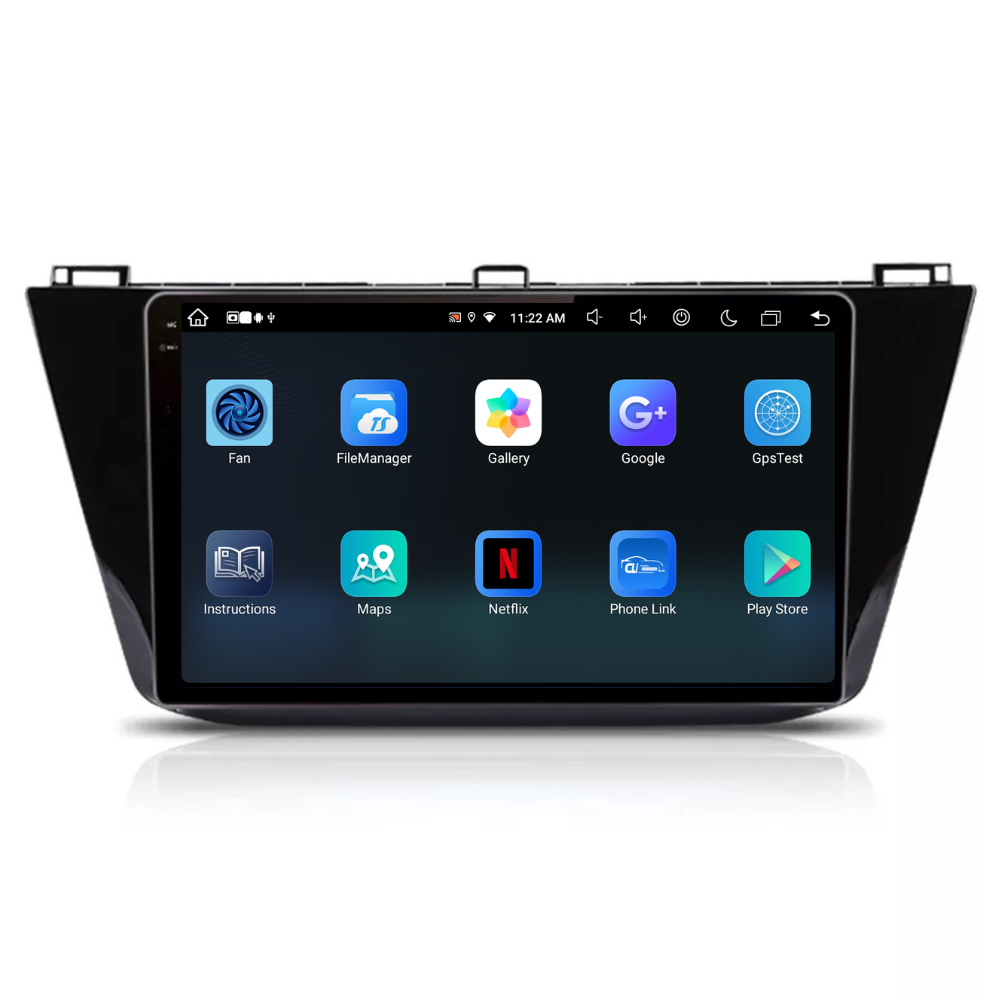 Navigatie Volkswagen Tiguan (2016-2020), Android, Ecran 10 inch, 8GB RAM 256GB