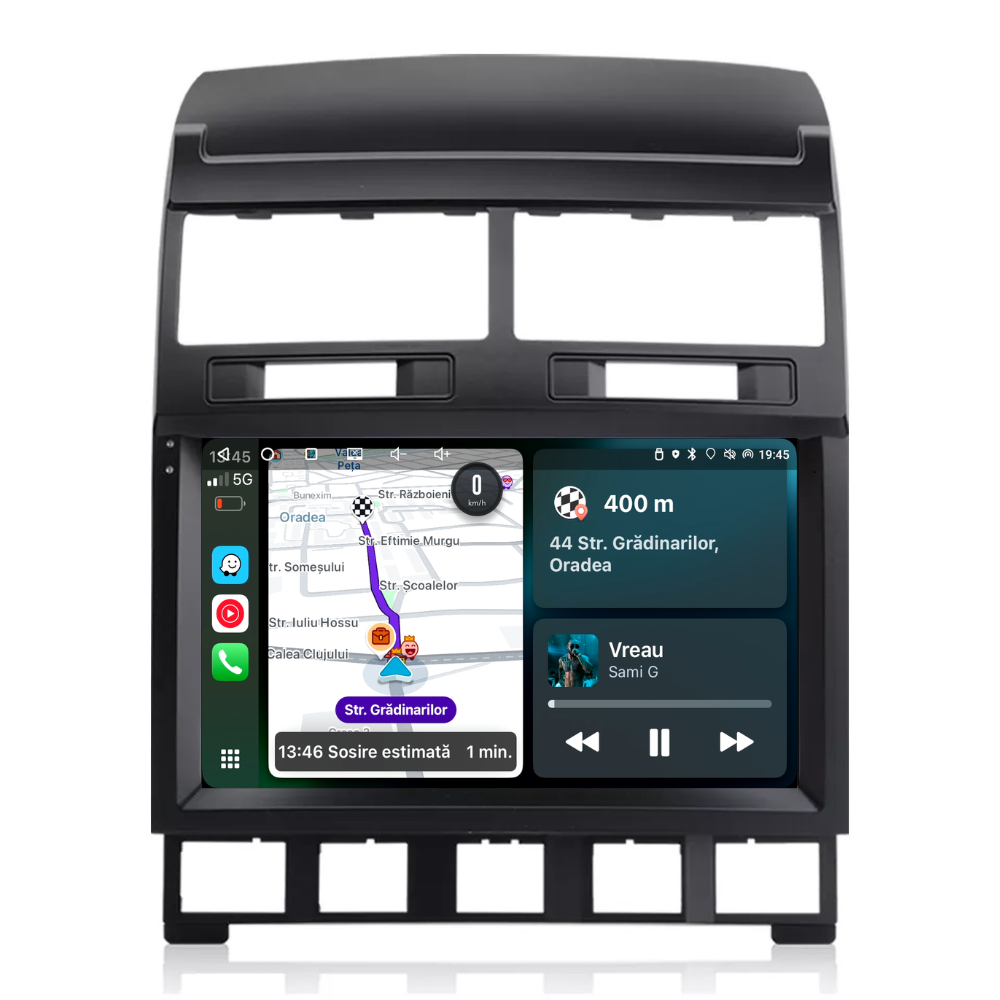 Navigatie Volkswagen Touareg (2002-2010), Android, Ecran 9 inch, 6GB RAM 128GB
