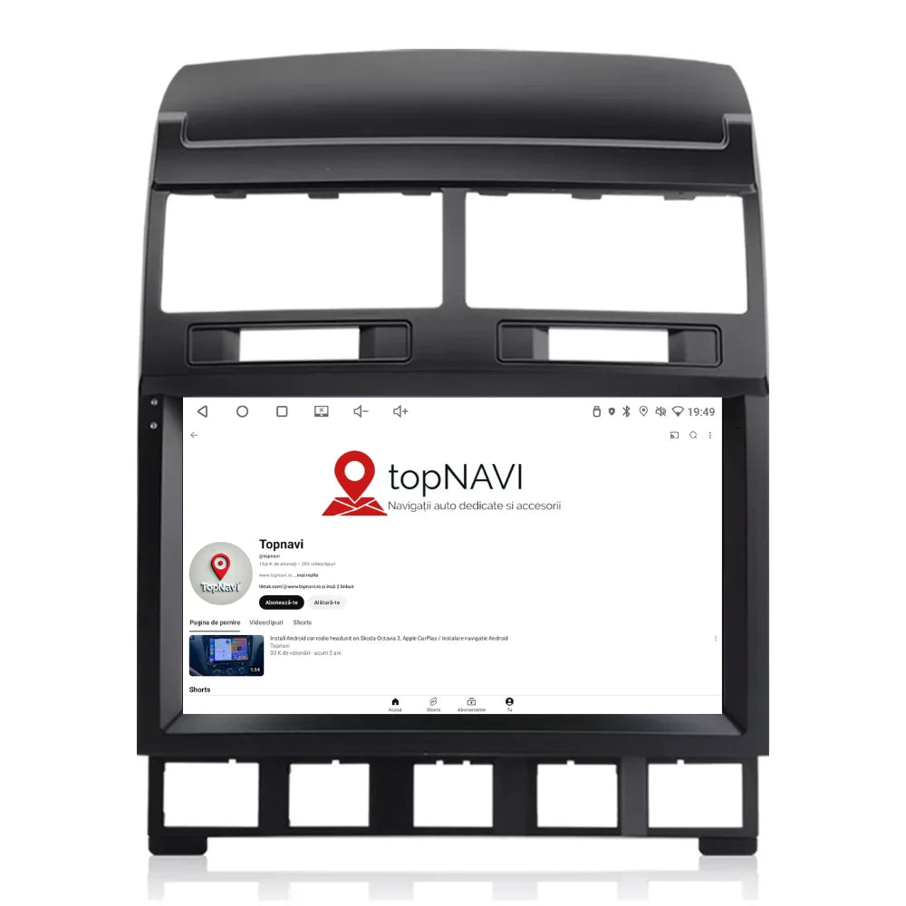 Navigatie Volkswagen Touareg (2002-2010), Android, Ecran 9 inch, 6GB RAM 128GB