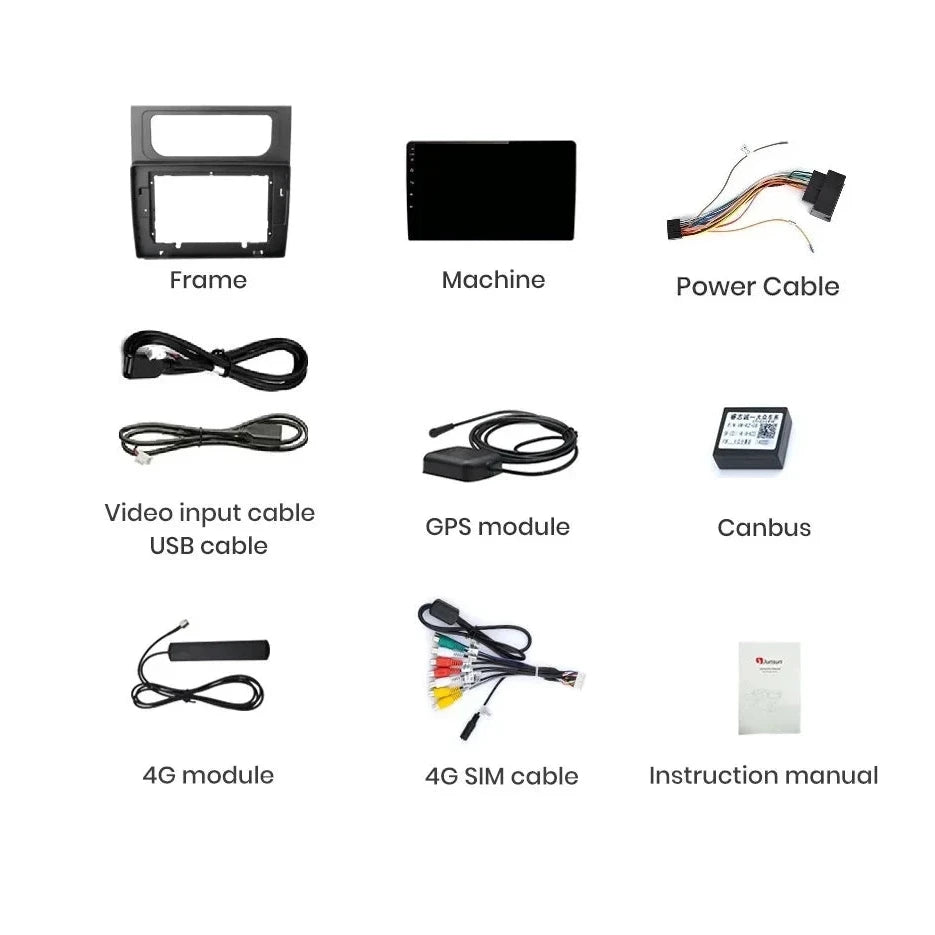 Navigatie Volkswagen Touran (2011-2015), Android, Ecran 10 inch, 4GB RAM 64GB, 8-core