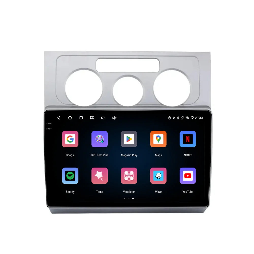 Navigatie VW Touran (2003-2010), Android, Ecran 10 inch, 4GB RAM 64GB, 4-core